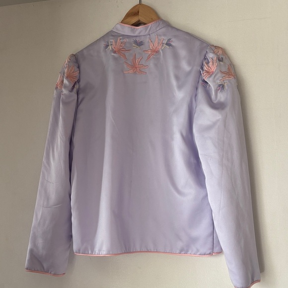 Natori Neiman Marcus embroidered jacket S - Picture 7 of 7
